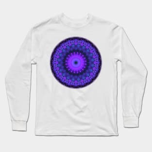 Faux Nature Fractal Rendering Long Sleeve T-Shirt